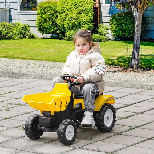 Children ride excavator - children's,