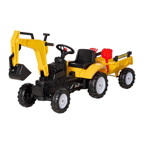 Homcom kids pedal kart - pedal, go