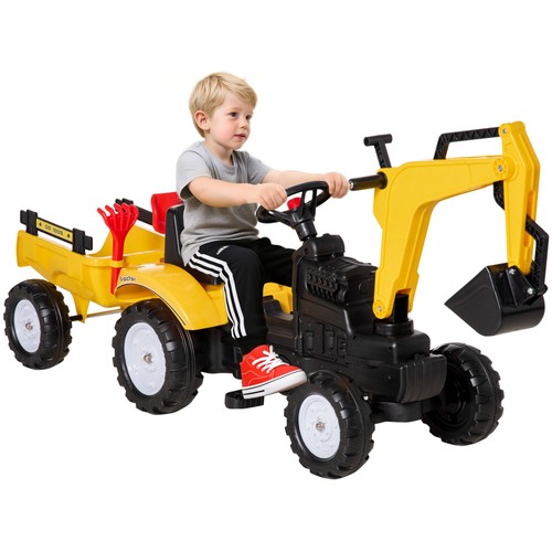 Homcom kids pedal kart - homcom,