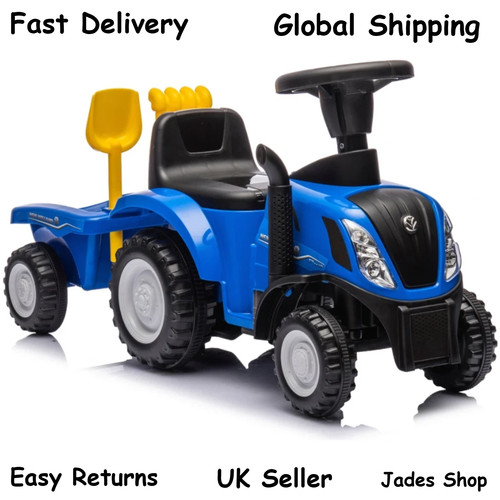 New holland tractor ride - ride, on