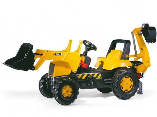 Rolly jcb tractor ride - tractor,